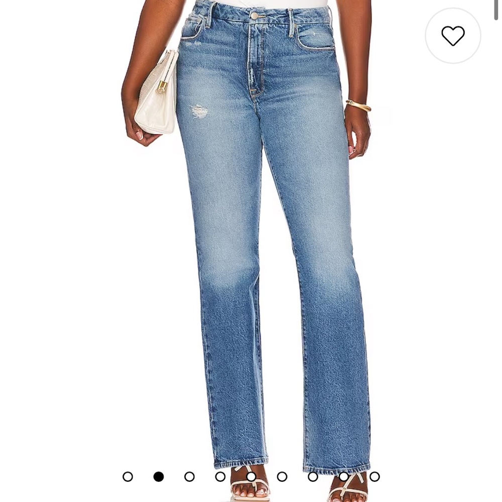 NWT Good American bootcut jeans